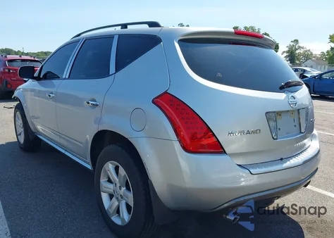 2006 Nissan Murano Sl from USA, damaged, VIN JN8AZ08W66W519972